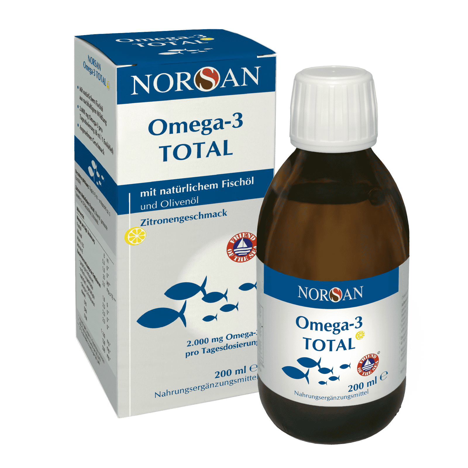 Omega-3 TOTAL Öl (Zitrone)