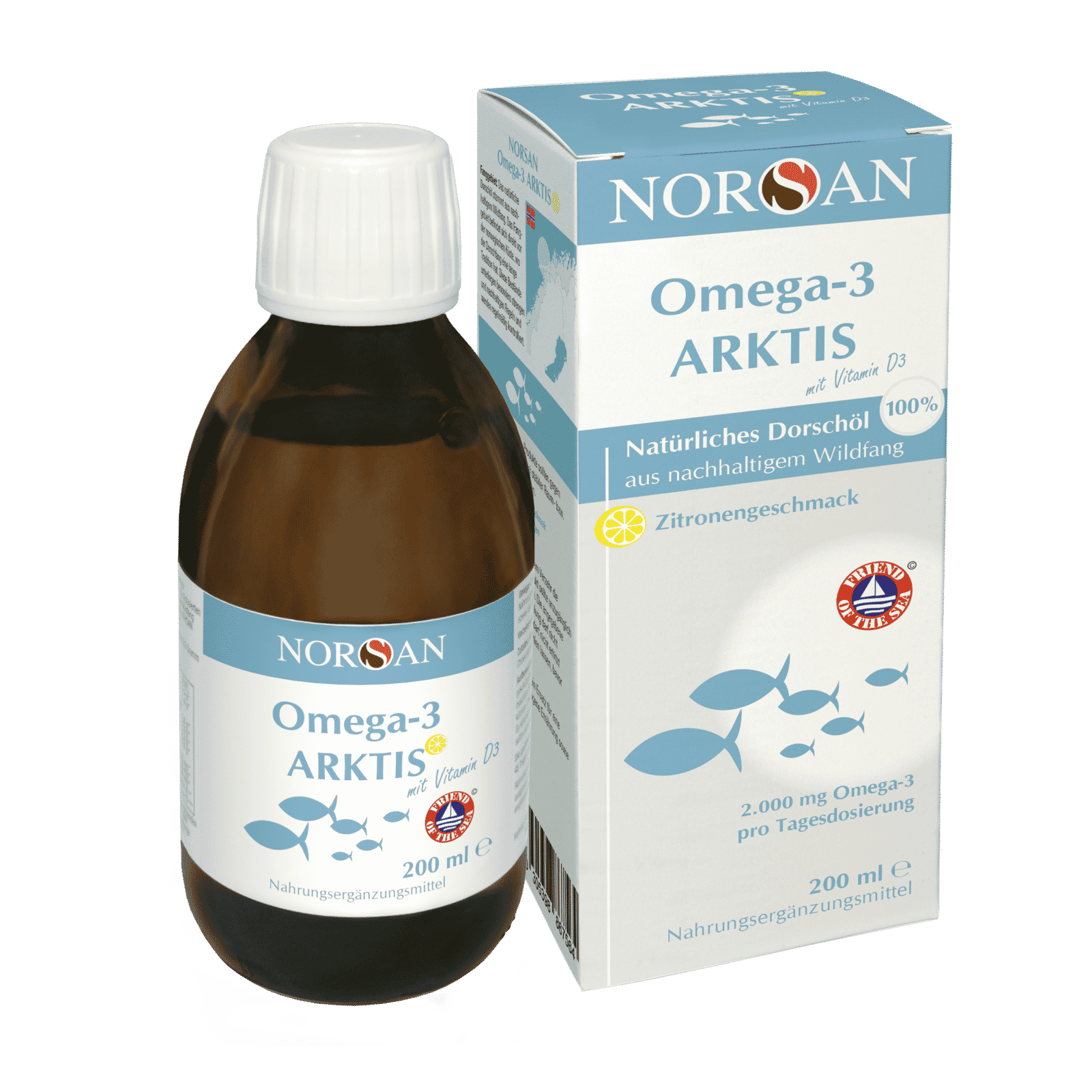 Omega-3 ARKTIS ÖL (ohne Vitamin D)
